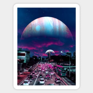 Streets Of Jupiter Sticker